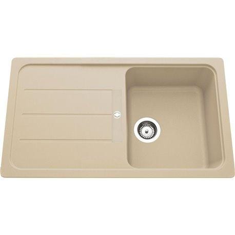 EVIER 1C.BERLIN 86X50 MOONSTONE    EV2601 233 JS AQUATOP  [EV2601 233]