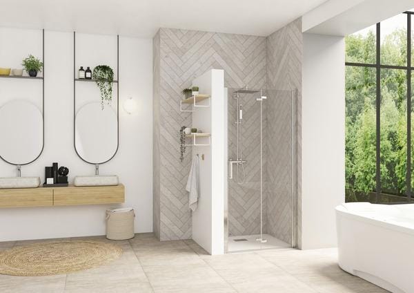 PAROI SMART DESIGN PLIANTE 90 PROF PA9094CTNE AQUAPRODUCTION KINEDO  [PA9094CTNE]