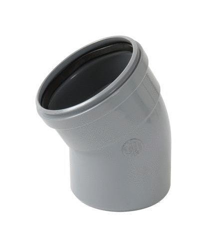 COUDE MF 30' A JNT.D125 PVC GRIS         CX3G NICOLL