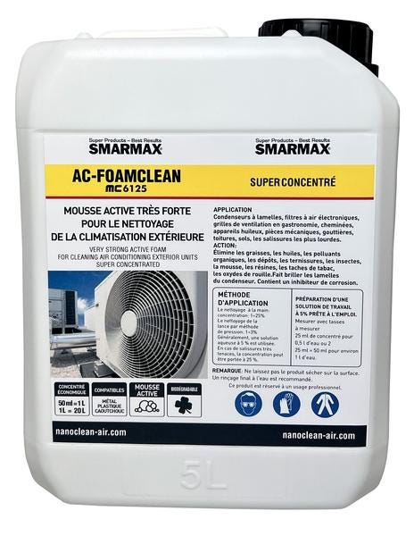 NETTOYANT CONDENSEUR 4.5L FOAMCLEAN  NAO04004 CBM LE HAILLAN