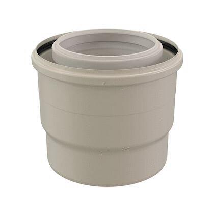 CASCADE CONDENSATION GAZ ET FIOUL - Adaptateur pour sortie de chaudière verticale