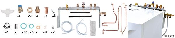 KIT DE RACCORDEMENT CENTRAL           7793363