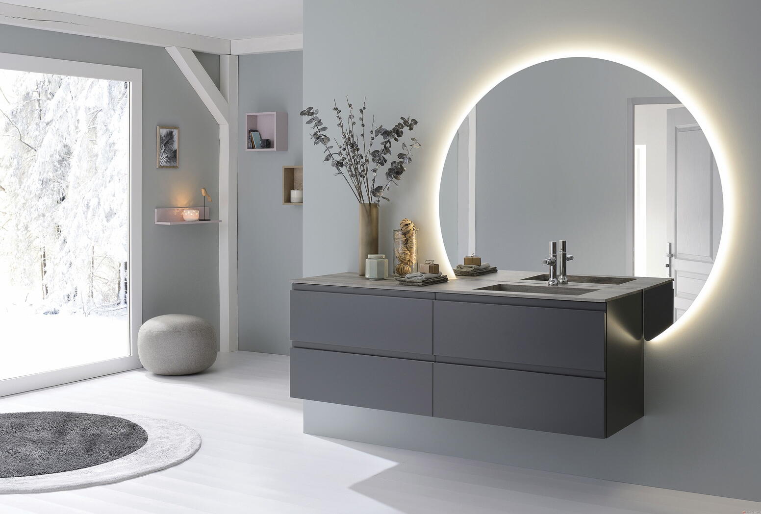 COMPOSITION LUMEN - Meuble partie basse