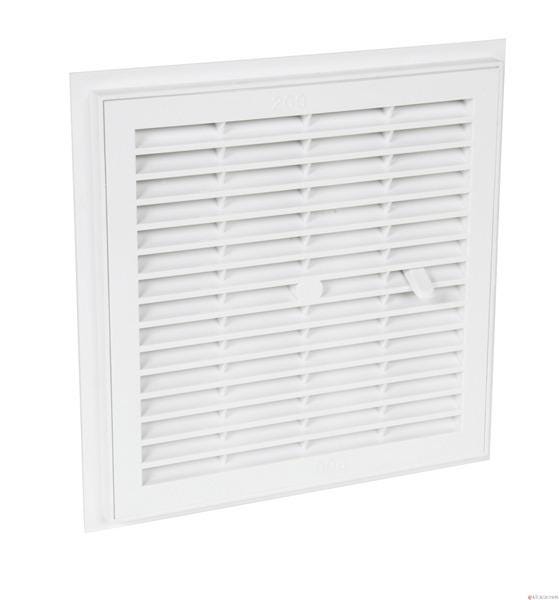 GRILLE CARREE 223X223 T145 M BLANC      1F214 NICOLL  [1F214]