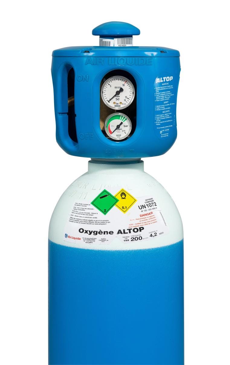 RECHARGE DE GAZ - OXYGÈNE