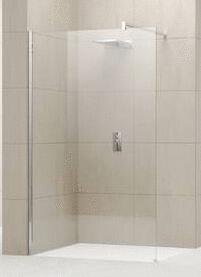 GIADA H - Paroi fixe réversible - Hauteur 195 cm - Ep. du verre : 6 mm