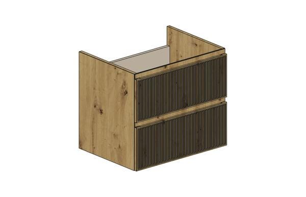 MEUBLE S/PL UPCITY26 2TR 60CM CH.N.R.  RC0335