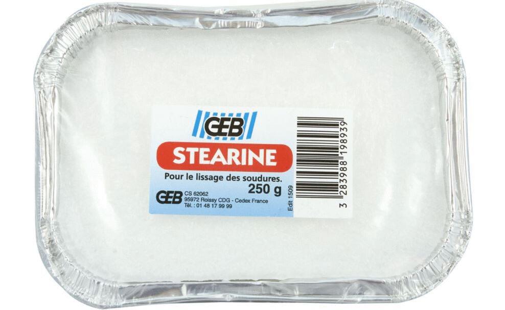 PRODUIT DE BRASAGE/SOUDAGE - STEARINE - Pain de lissage des soudures