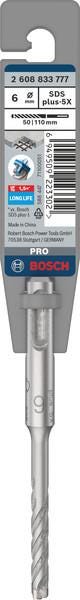 FORET SDS PLUS-5X PRO 6X50X110     2608833777 BOSCH ELECTROPORTATIF  [2608833777]