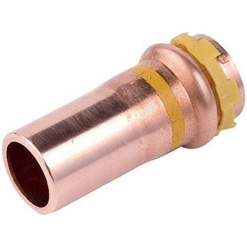 RACCORD POUR GAZ BUTANE ET PROPANE EN RECIPIENT, ET GAZ DE RESEAU - Réduction cuivre à sertir Mâle-Femelle