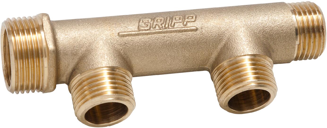 COLLECTEUR DISTRIGRIPP - Sanitaire type A ø22 - Entraxe 50 mm