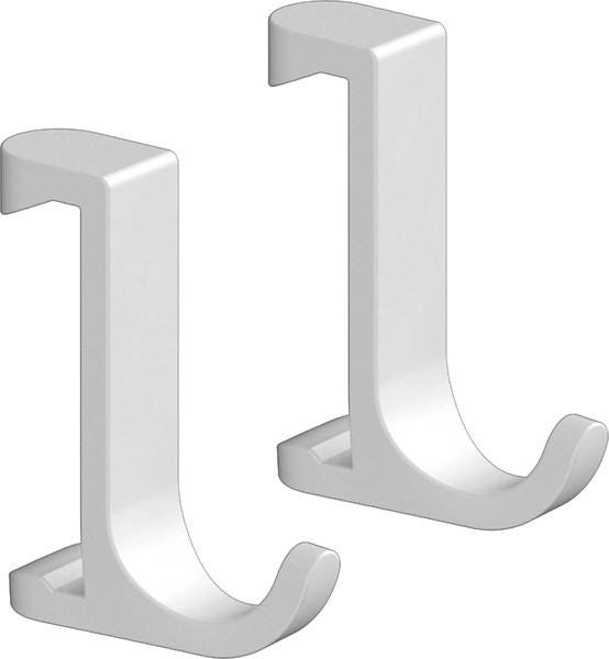CROCHET SIMPL. WALLSTORIS 10MM BLC/M 27929700 HANSGROHE  [27929700]