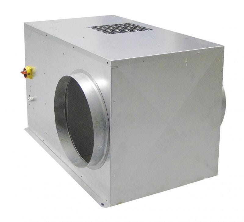 CAISSON D'EXTRACTION SIMPLE FLUX - Airvent BBC - Très basse consommation - 400°C 1/2 H