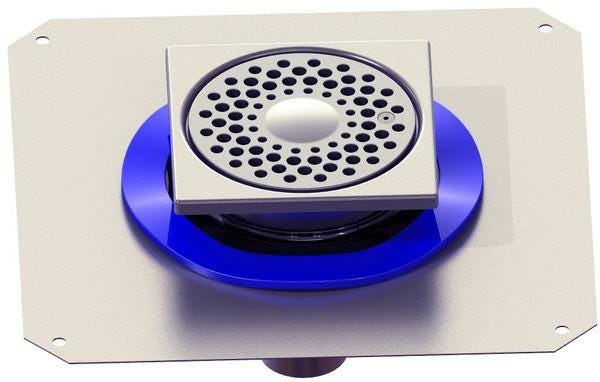 SIPHINOX® AVEC REPRISE D'ETANCHEITE - Siphons inox pour espaces aquatiques