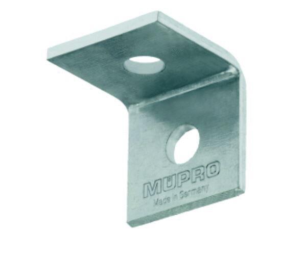 ACCESSOIRES POUR RAIL - Equerre 90°, électrozinguée