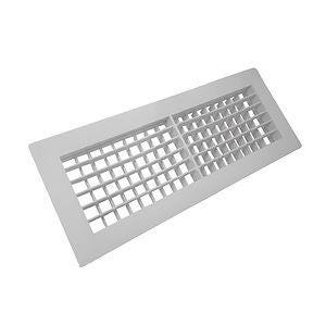 GRILLE DBL DEFL.ABS BLC 400X150 GRDDABS400150 BC DISTRIBUTION