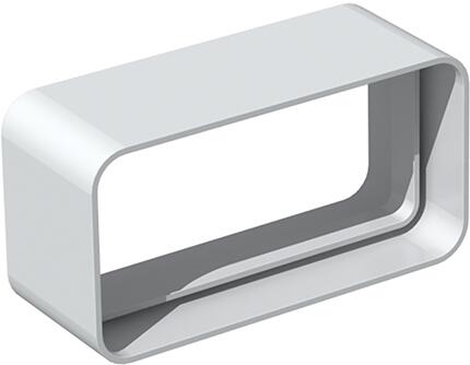 CONDUIT RECTANGULAIRE RIGIDE - TUB-PLA - PVC ultraplat