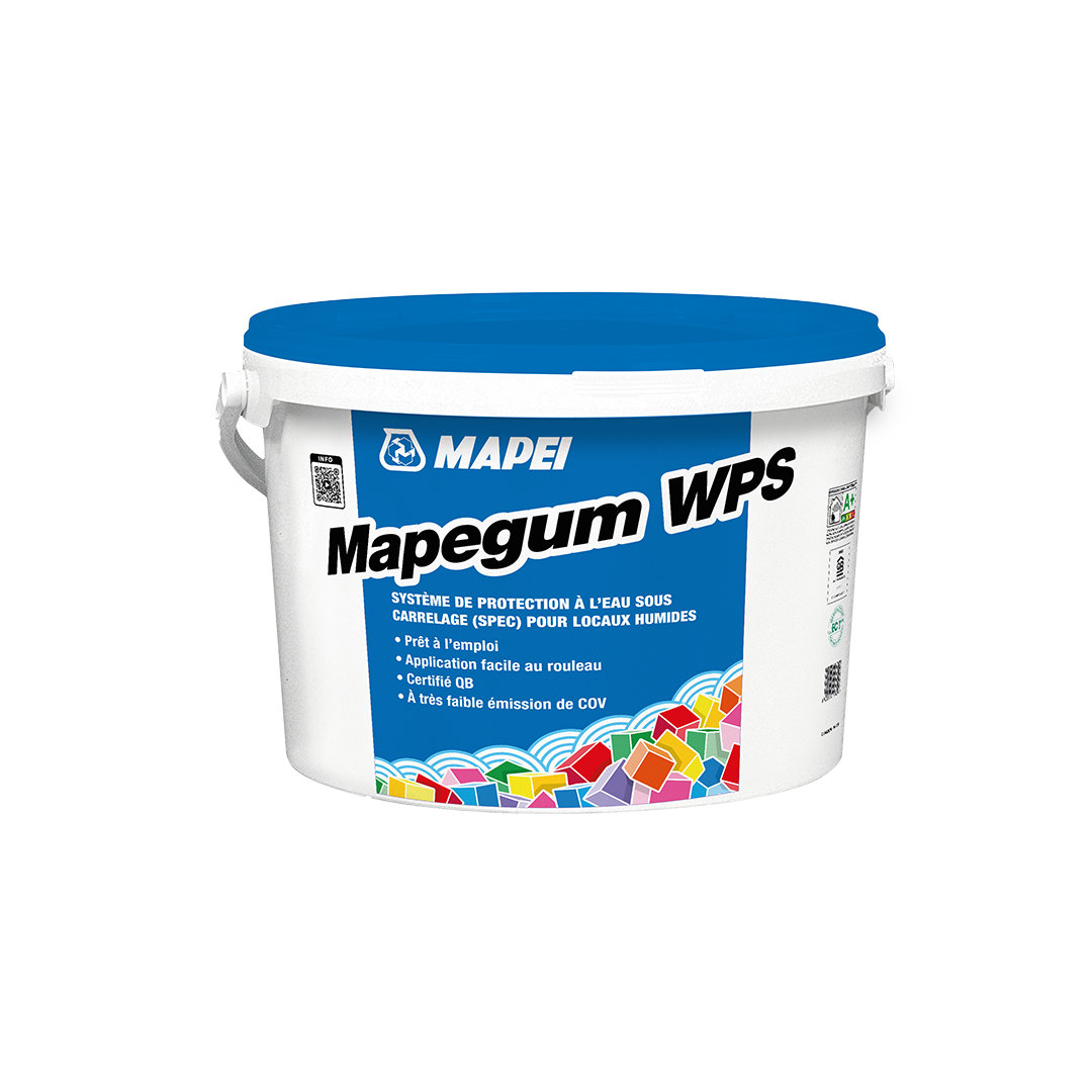 MAPEGUM WPS - Système de protection à l'eau sous carrelage SPEC des locaux humides