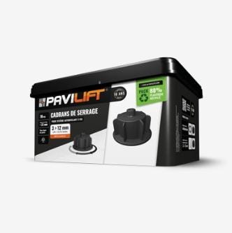 CADRAN SERRAGE 70P NOIR 3-12MM         CAD70N RUBI FRANCE