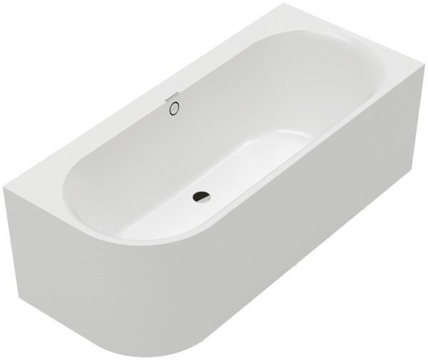 OBERON 2.1 BAIGNOIRE MURAL UBQ180OBN9CR00VDRW