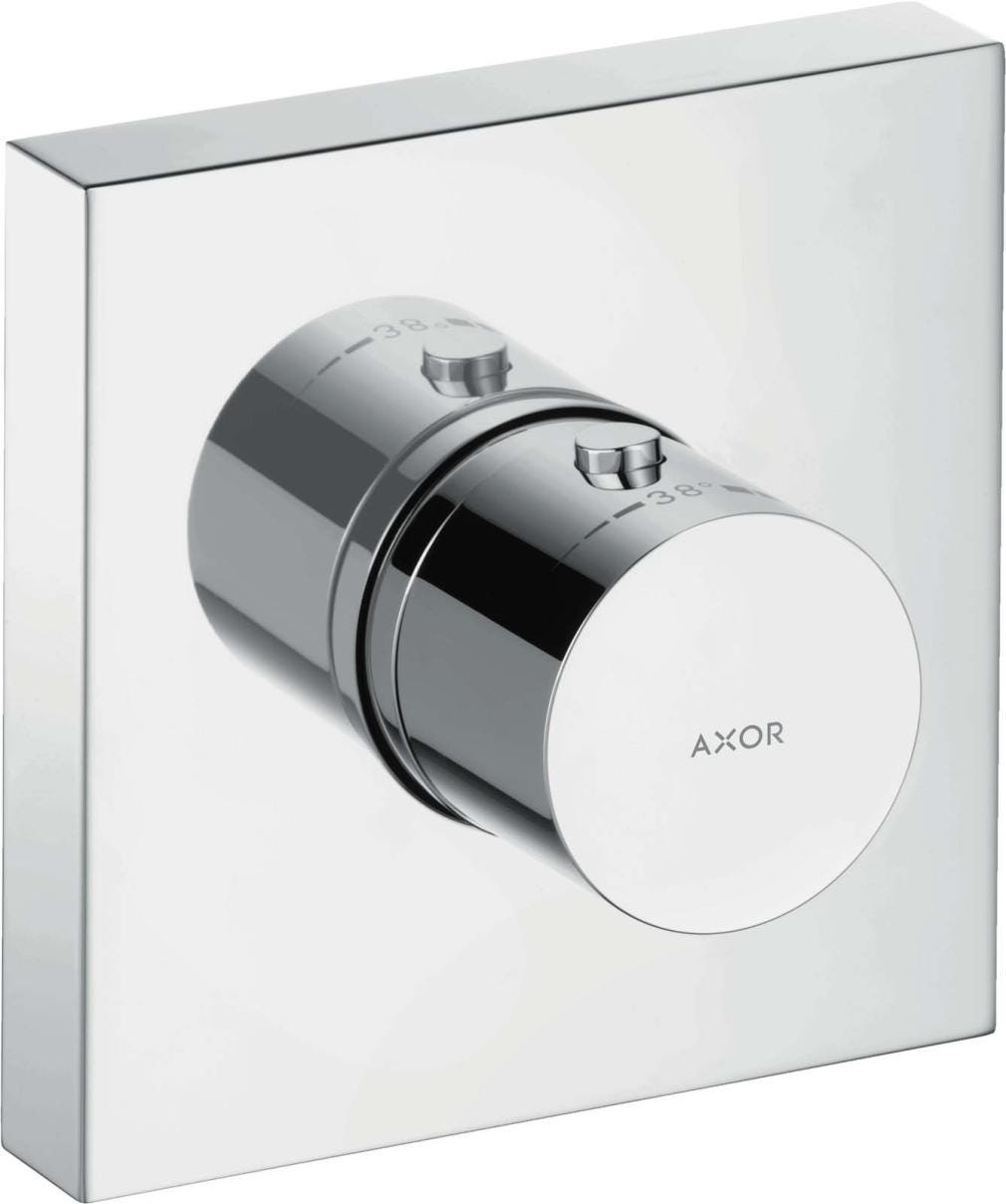 AXOR STARCK - Set de finition pour mitigeur thermostatique encastré 3/4" 12x12