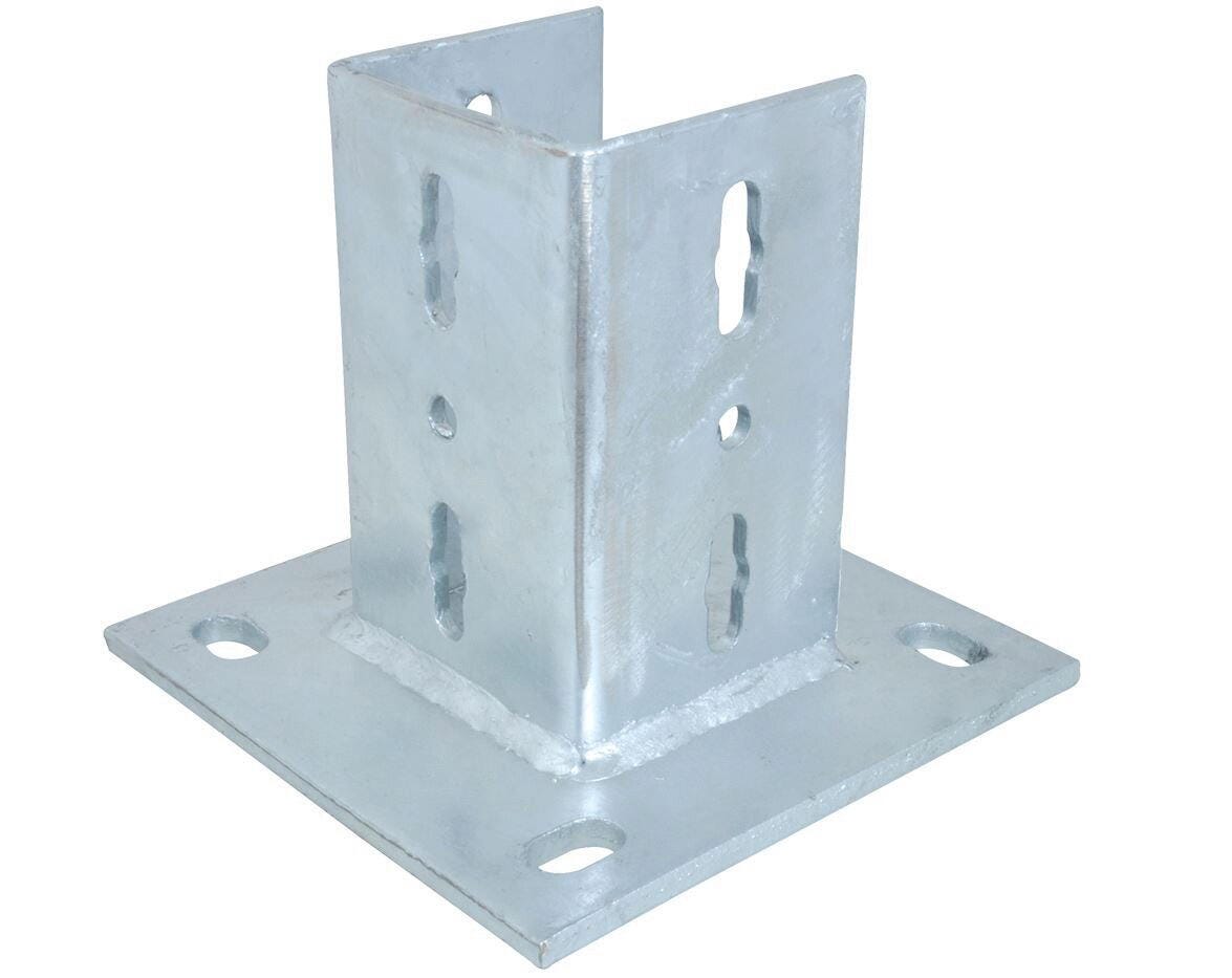 ACCESSOIRES POUR RAIL - Support mural Maxx, acier galvanisé à chaud