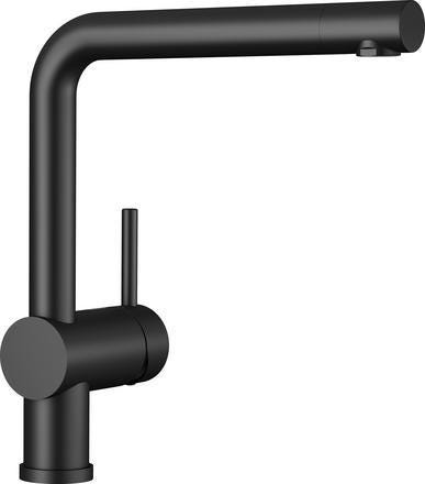 MITIGEUR BEC NOIR MAT LINUS            525806 BLANCO  [525806]