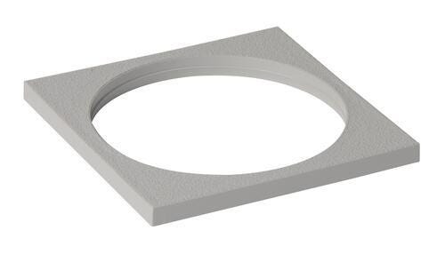 SIPHONNETTE - Platine pour siphonnette grille ronde et platine