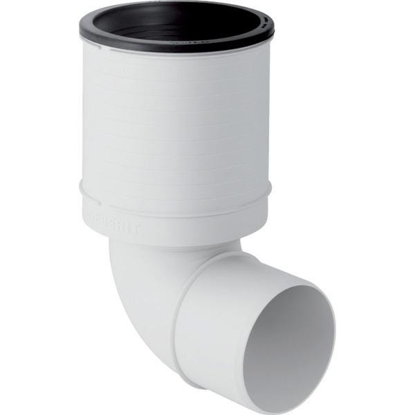 COUDE RACCORD.WC 87'5 SILENT-PP  90 390493111 GEBERIT  [390.493.11.1]
