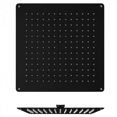 POMME DCH INOX PLAF/CARREE BLACKMAT   PD36313 ONDYNA  [PD36313] 