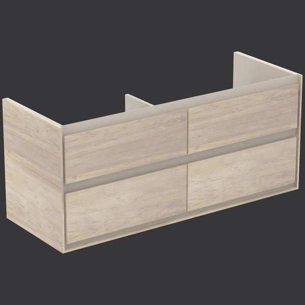 MEUBLE C.AIR 4TR 120X44 CH CERU B.GLA E0822UK IDEAL STANDARD FRANCE