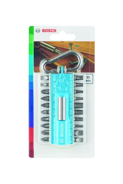 KIT VISSAGE 21 PCS BLEU            2607002822 BOSCH ELECTROPORTATIF  [2607002822]