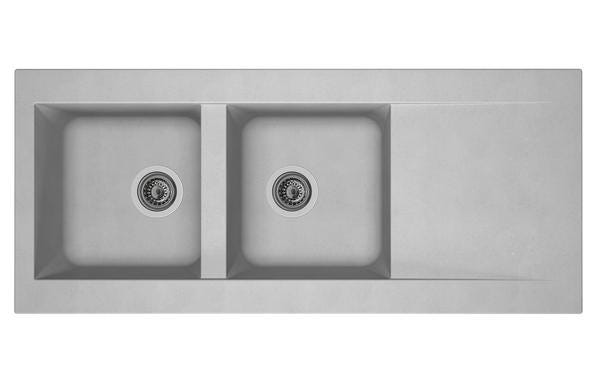 EVIER A ENC.EINNA 2C1E 100CM PLAT. ESBE116U31 MODERNA FRANCE  [ESBE116U31]