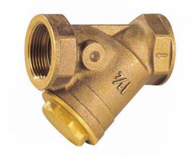 FILTRE A TAMIS - FF taraudé - Filtre en Y - Corps bronze - Cartouche inox 304 démontable - Pression nominale 16 bar - Température de - 10°C à + 120°C