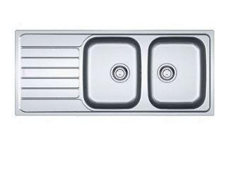 SPARK - Evier inox à encastrer à bords extraplats Profil Slimtop
