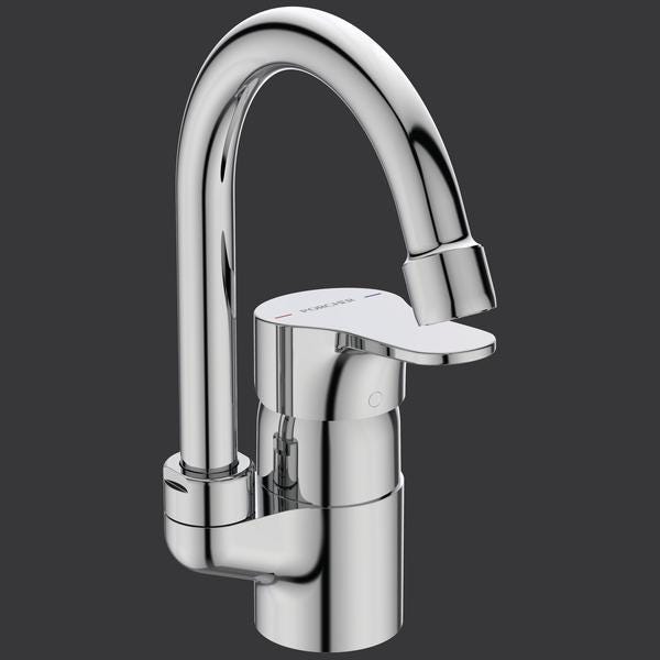 MITIGEUR OLYOS L-M COL CYGNE C2 S/VID D2619AA IDEAL STANDARD FRANCE  [D2619AA]
