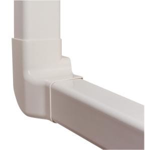 ANGLE VERTICAL DROIT 80MM BLANC      CLI04322 CBM LE HAILLAN