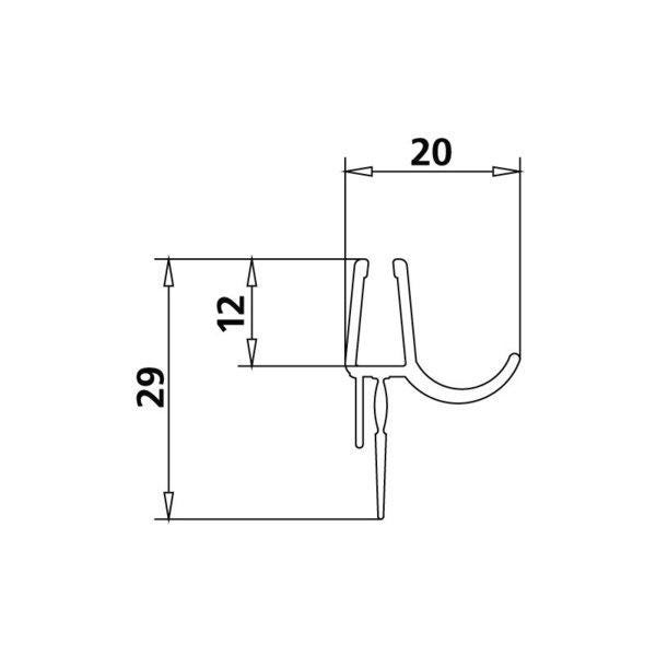 JOINT BAS LI 2X 4621 R2B 985MM     1403036792 ROTH FRANCE  [1403036792]