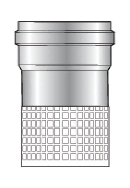 PIECE RACC.AIR VENT. D150     DY830 100002404 CHAPPEE BDR