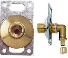 PLATINE DE DOUCHE - Raccordement robinetterie à sertir