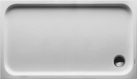 D-CODE - Receveur rectangulaire en acrylique à encastrer