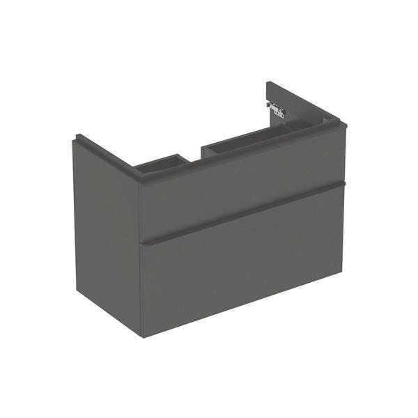 MEUBLE 2T.SMYLE SQUARE 90 GRIS   500.354.JK.1 GEBERIT  [500.354.JK.1]