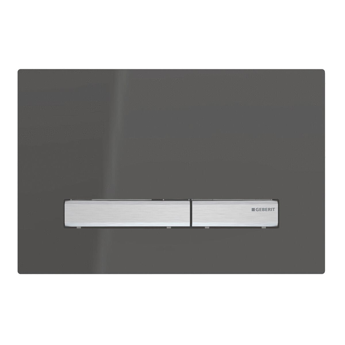 SIGMA - 50 - Plaque de déclenchement double touche en fonte d'aluminium