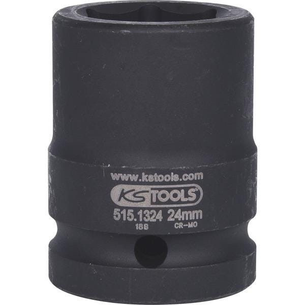 DOUILLE A CHOCS 6 PANS 3/4'' 24MM  515.1324-E