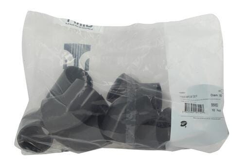 COUDE 45 FEMELLE D50  PVC-U PRESSION   B8M50N