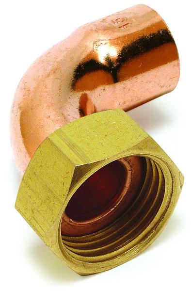 RACCORD SUDO LAITON - FF - 2 pièces - Coudée - C2AGCU