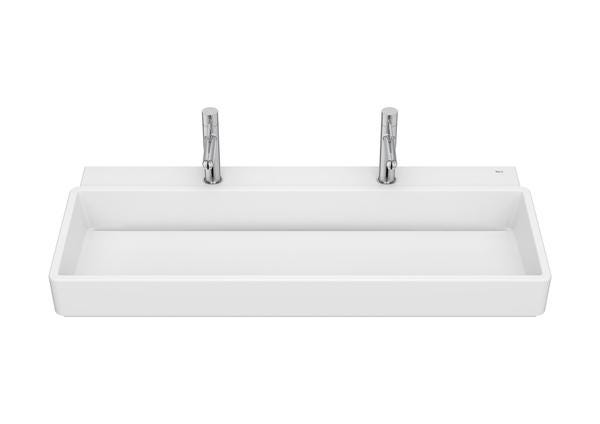 LAVABO MUR PERCE 2T 100X43   BLC/M A327699620