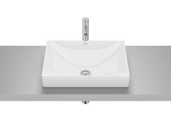 VASQUE A ENCAST. ONA 50X40 BLC/BR  A32768K000 ROCA SANITAIRE  [A32768K000]