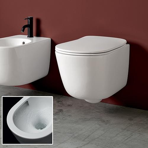 PACK WC SUSPENDU CIOTOLA + ABATTANT   WC88001