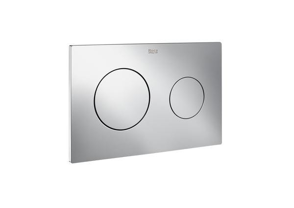PLAQUE  CD DBL CHASSE PL10 ONE CHR A890189001 ROCA SANITAIRE  [A890189001]